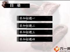 精挑細(xì)選經(jīng)典PPT模版墨蓮四動態(tài)4頁.ppt