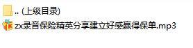 录音保险精英分享建立好感赢得保单.rar