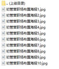 2016版初級(jí)主管育成體系13合在一起職場布置海報(bào).rar