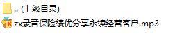 录音保险绩优分享永续经营客户.rar