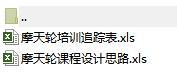 收展新人摩天轮培训课程设计思路及追踪表.rar