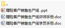 新人銜接訓(xùn)練課程8贈險客戶銷售生產(chǎn)線含講師學(xué)員手冊45頁.rar