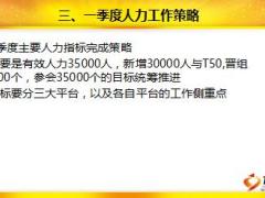 保险公司人力开门红高管培训班研讨模版17页.ppt