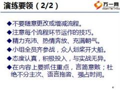初级主管育成培训四追踪训练二阶5二次早会的演练14页.ppt