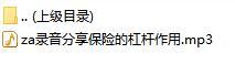 录音分享保险的杠杆作用.rar