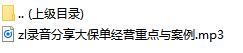 录音分享大保单经营重点与案例.rar