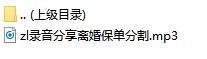 录音分享离婚保单分割.rar