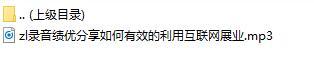 录音绩优分享如何有效的利用互联网展业.rar