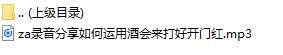 录音分享如何运用酒会来打好开门红.rar