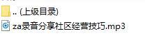 录音分享社区经营技巧.rar