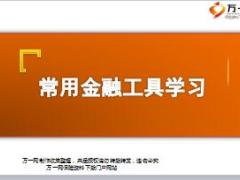 银保衔接培训9常用金融工具学习24页.ppt