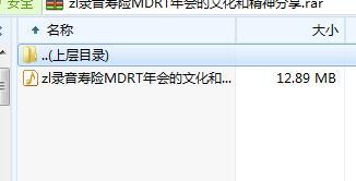录音寿险MDRT年会的文化和精神分享.rar