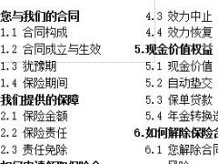 民生如意鑫康终身重大疾病保险条款承保保全理赔规则.rar