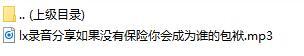 录音分享如果没有保险你会成为谁的包袱.rar