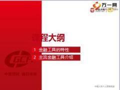 保险理财规划师GCFP认证培训之金融工具介绍41页.ppt