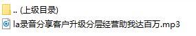 录音分享客户升级分层经营助我达百万.rar