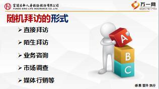 新人衔接训练4技能篇主顾开拓之随机拜访21页.ppt