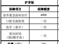 众安儿童齿科医疗保险条款费率表产品介绍.rar