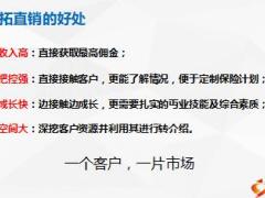 团险直销客户的开拓好处方法途径20页.ppt