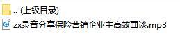 录音分享保险营销企业主高效面谈.rar
