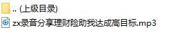 录音分享理财险助我达成高目标.rar
