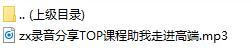 录音分享TOP课程助我走进高端.rar