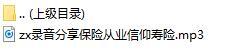 录音分享保险从业信仰寿险.rar