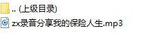 录音分享我的保险人生.rar