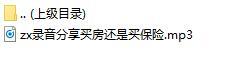 录音分享买房还是买保险.rar