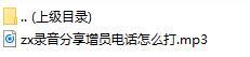 录音分享增员电话怎么打.rar