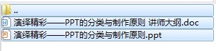 讲师日常训练教材4PPT的分类与制作原则及讲师大纲.rar