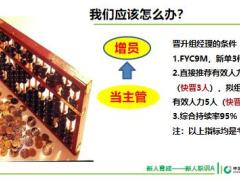 2018新人衔接培训23国寿收展C版基本法与晋升增员利益分析目标行动21页.ppt