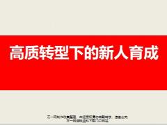 高质转型下的新人育成23页.pptx