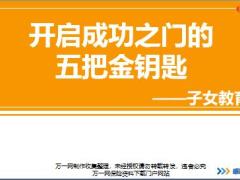 新人衔接训练58式技能篇6启成功之门的五把金钥匙子女教育篇讲师手册通关卡.rar