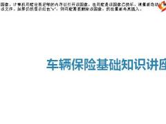 车险基础知识承保政策33页.pptx