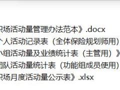 職場活動量管理辦法個人活動小組活動量及業(yè)績統(tǒng)計表職場月度活動量公示表.zip