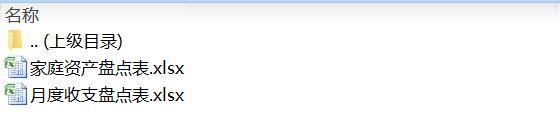 家庭資產(chǎn)月度收支盤點表.rar