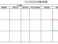 個人TD235工作模式梳理1頁.xlsx