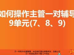 如何操作主管一对一辅导789单元24页.pptx