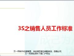 团险3S之销售人员工作标准意义介绍考核评比19页.pptx
