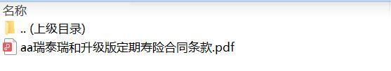 瑞泰瑞和升级版定期寿险合同条款.zip