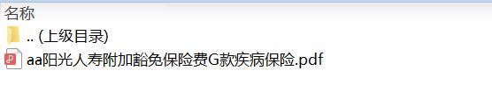 阳光人寿附加豁免保险费G款疾病保险条款.zip