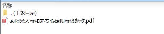 阳光人寿和泰安心定期寿险条款.zip