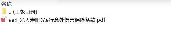 阳光人寿阳光e行意外伤害保险条款.zip