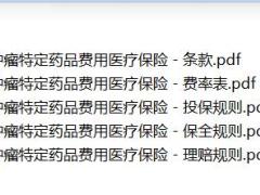 中意恶性肿瘤特定药品费用医疗保险条款费率投保保全理赔规则.zip