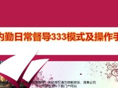 內(nèi)勤日常督導(dǎo)333模式背景內(nèi)容介紹配套舉措操作手冊23頁.pptx