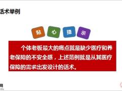 如何自然切入保險話題個體老板客戶分析話術舉例演練通關12頁.pptx