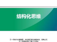 销售渠道兼职讲师7结构化思维PPT含备注页91页.pptx