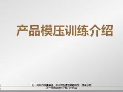 产品模压训练作用流程58页.pptx