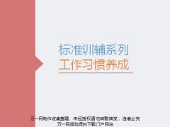 主管标准训辅之工作习惯养成课件16页.pptx